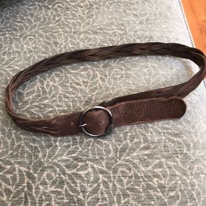 Hollister leather belt